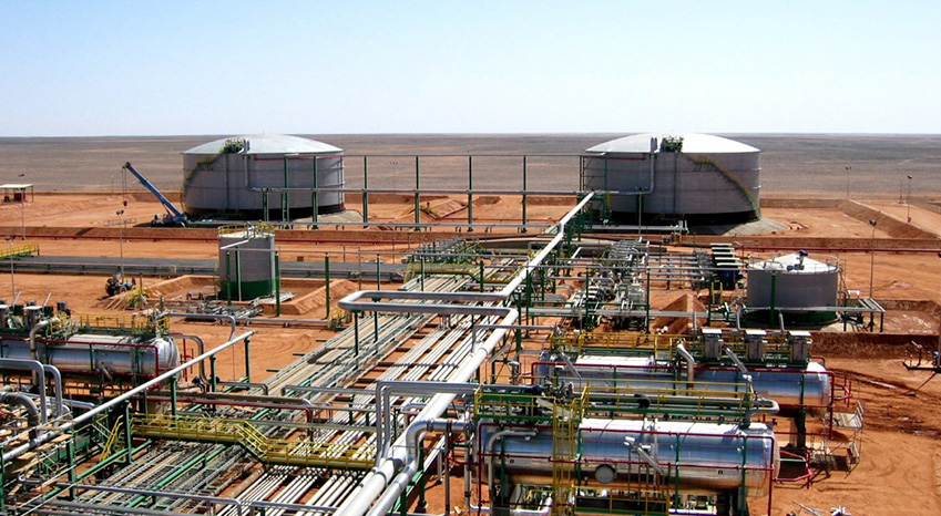 El Feel Oil Field - Gas Oil Separation
                                                Plant