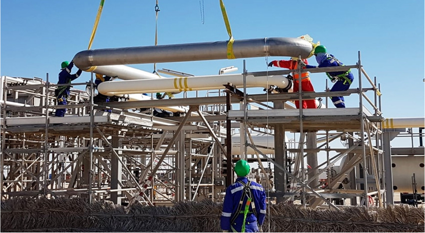 Nafoora Oil Field – As Sarah Gas Lift Repair Project