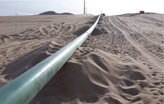 High Pressure Gas Pipeline